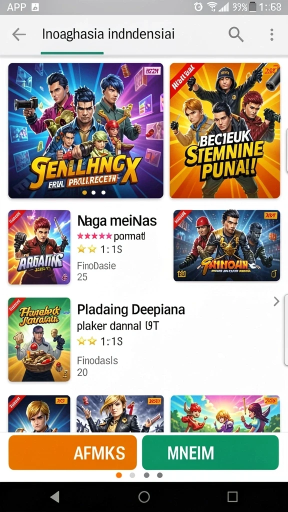 Galeri pratinjau visual pastijitu build APK resmi terbaru